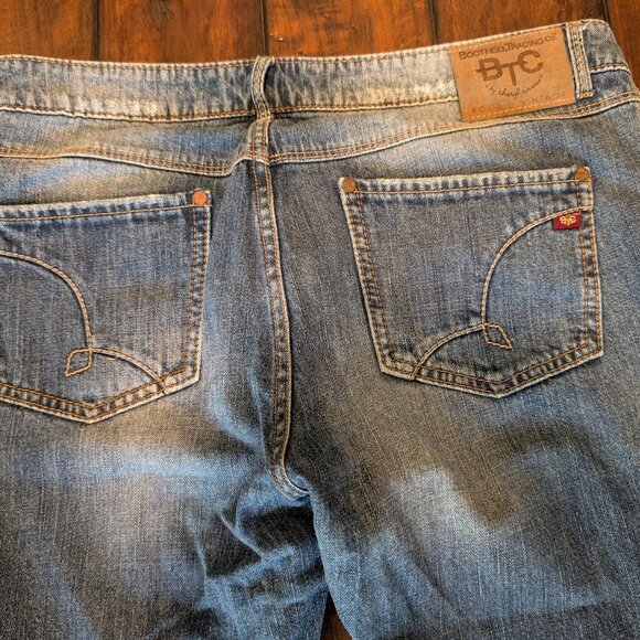 BOOTHEEL TRADING CO. KENNETT BOOTCUT WOMENS JEANS 34/14 x 30 - Picture 6 of 11